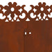 Gazonranden 30 st 103 x 0,05 x 22 cm weervast staal Roestig