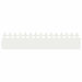 Gazonranden 10 st 103 x 0,05 x 22 cm Staal Wit