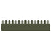 Gazonranden 30 st 103 x 0,05 x 22 cm Staal Olijf Groen