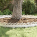Gazonranden 30 st 103 x 0,05 x 22 cm Staal Wit