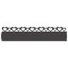 Gazonranden 30 st 103 x 0,05 x 22 cm Staal Zwart