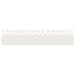 Gazonranden 10 st 103 x 0,05 x 22 cm Staal Wit
