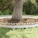 Gazonranden 20 st 103 x 0,05 x 22 cm Staal Wit