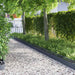 Gazonranden 20 st 103 x 0,05 x 22 cm Staal Antraciet