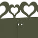 Gazonranden 30 st 103 x 0,05 x 22 cm Staal Olijf Groen