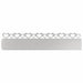 Gazonranden 10 st 103 x 0,05 x 22 cm Roestvrij staal Zilver