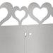 Gazonranden 30 st 103 x 0,05 x 22 cm Roestvrij staal Zilver