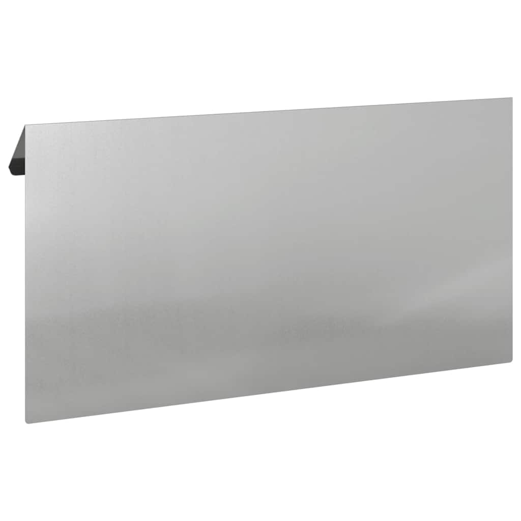 Slakkenhekje 50 x 3,5 x 25 cm Gegalvaniseerd staal Zilver