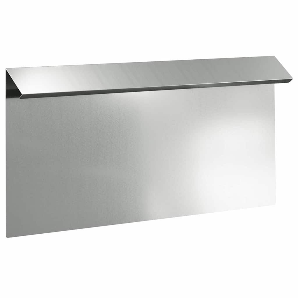 Slakkenhekje 16 st 50 x 3,5 x 25 cm Gegalvaniseerd staal Zilver