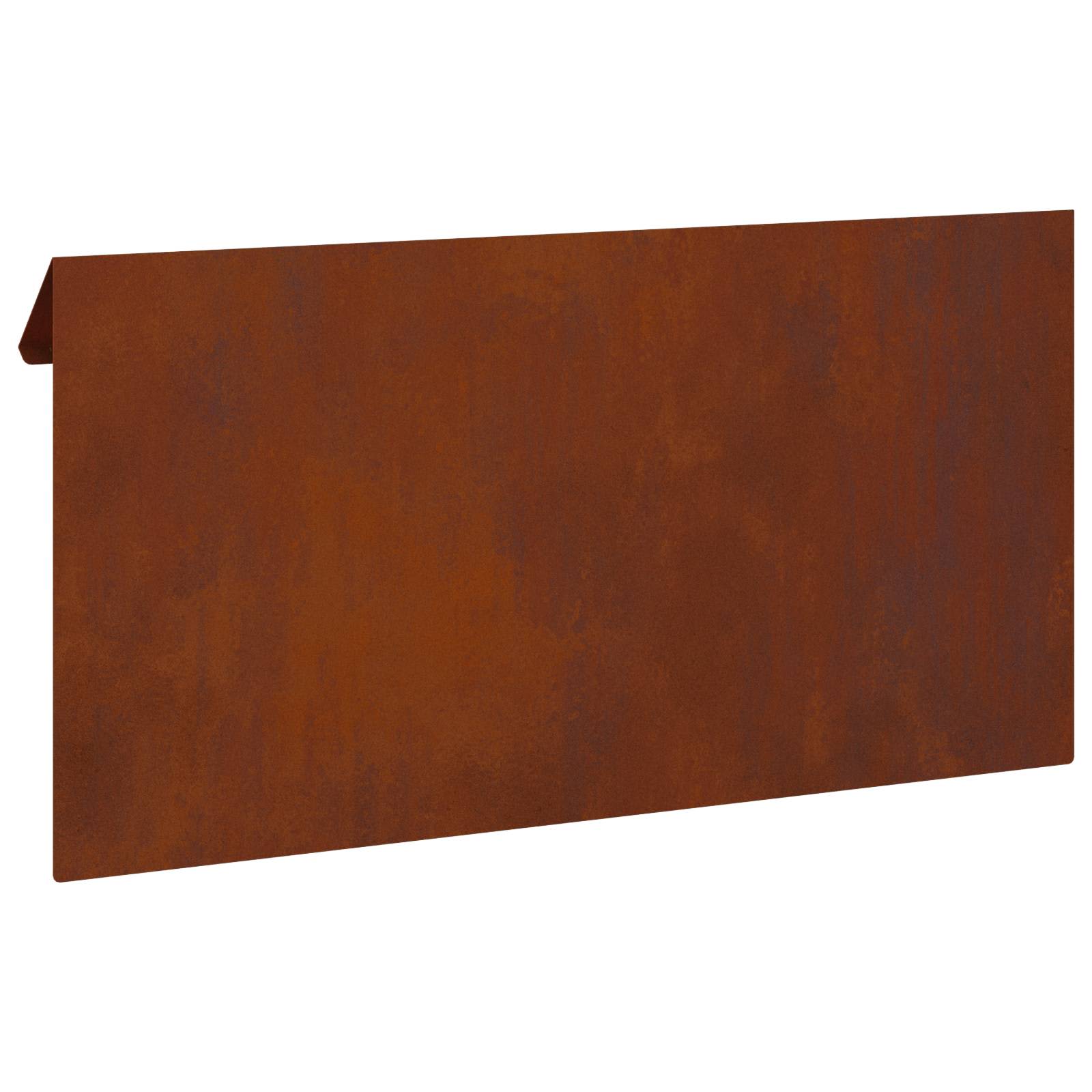 Slakkenhekje 16 st 50 x 3,5 x 25 cm weervast staal Roestig