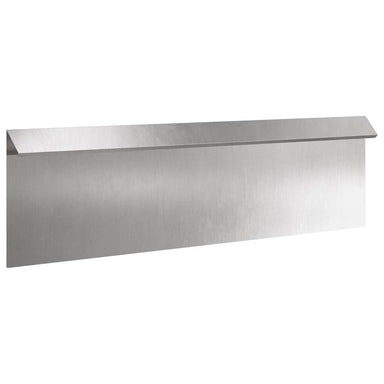 Slakkenhekje 100 x 3,5 x 25 cm Roestvrij staal Zilver
