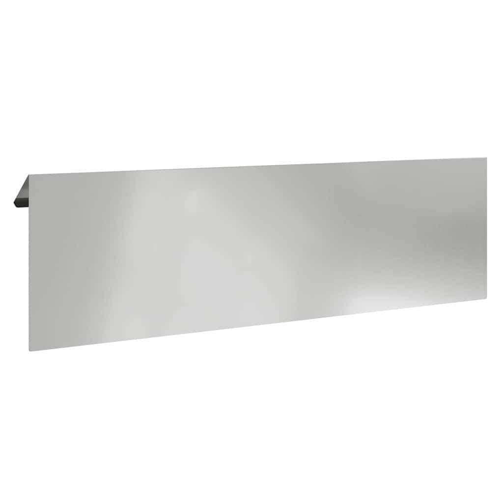 Slakkenhekje 4 st 100 x 3,5 x 25 cm Gegalvaniseerd staal Zilver
