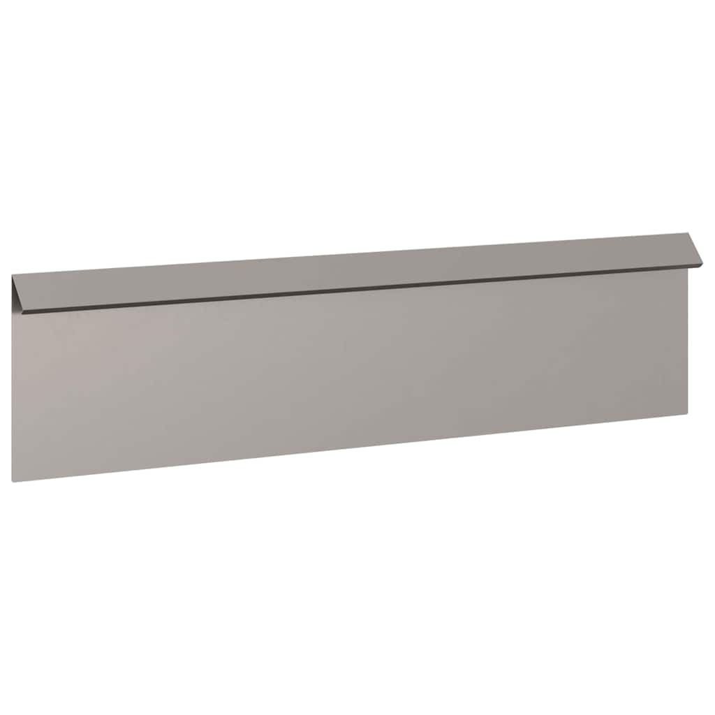 Slakkenhekje 100 x 3,5 x 25 cm weervast staal Roestig
