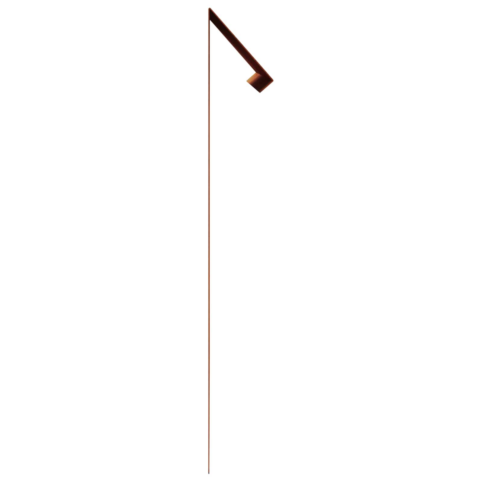 Slakkenhekje 4 st 100 x 3,5 x 25 cm weervast staal Roestig
