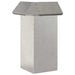 Slakkenhekje 4 st 13,5 x 13,5 x 25 cm Roestvrij staal Zilver