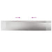 Slakkenhekken 8 st 100 x 3,5 x 25 cm Roestvrij staal Zilver