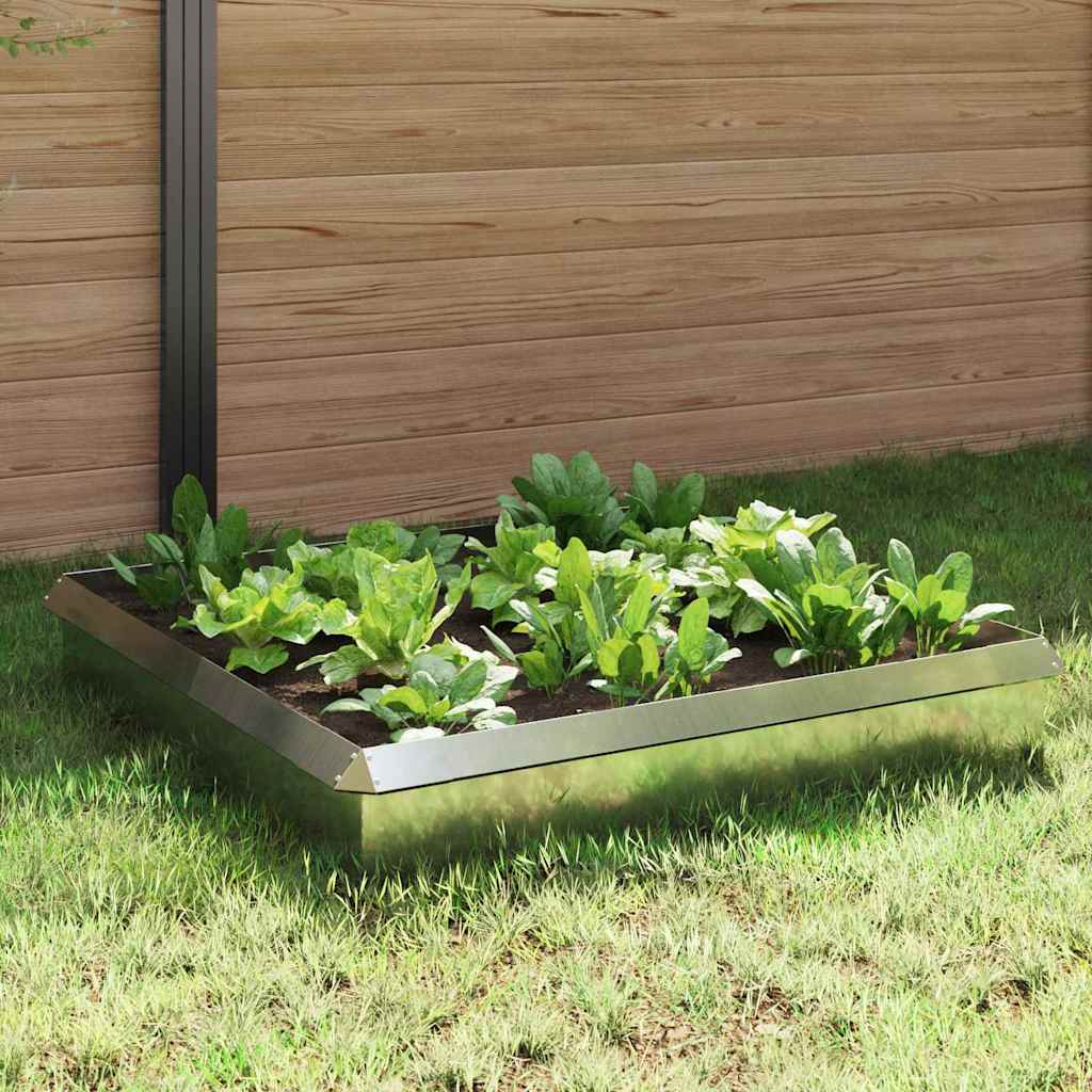Slakkenhekken 8 st 100 x 3,5 x 25 cm Gegalvaniseerd staal