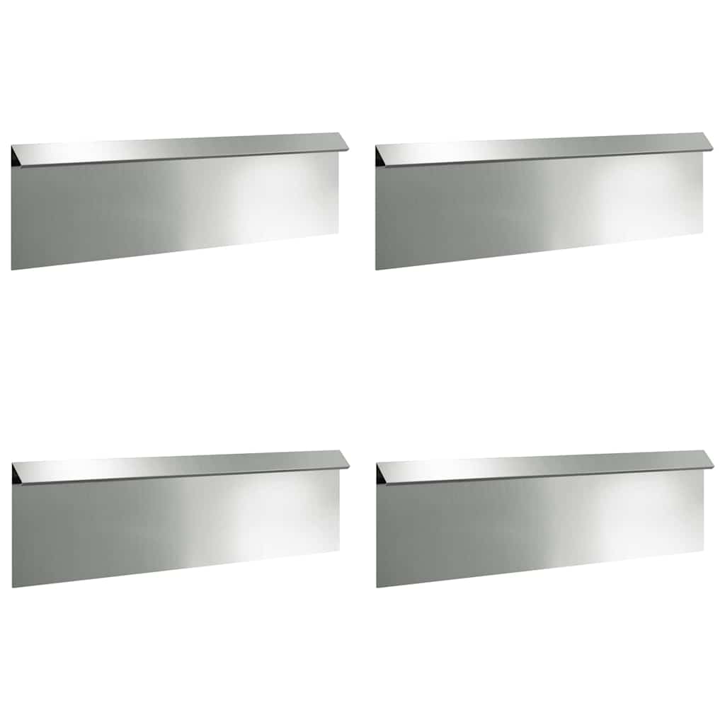 Slakkenhekken 8 st 100 x 3,5 x 25 cm Gegalvaniseerd staal
