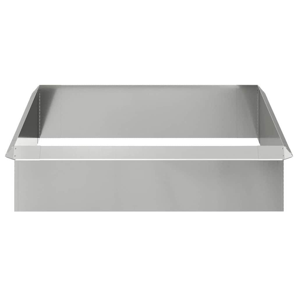 Slakkenhekken 8 st 100 x 3,5 x 25 cm Gegalvaniseerd staal