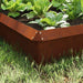 Slakkenhekken 8 st 100 x 3,5 x 25 cm weervast staal Roestig