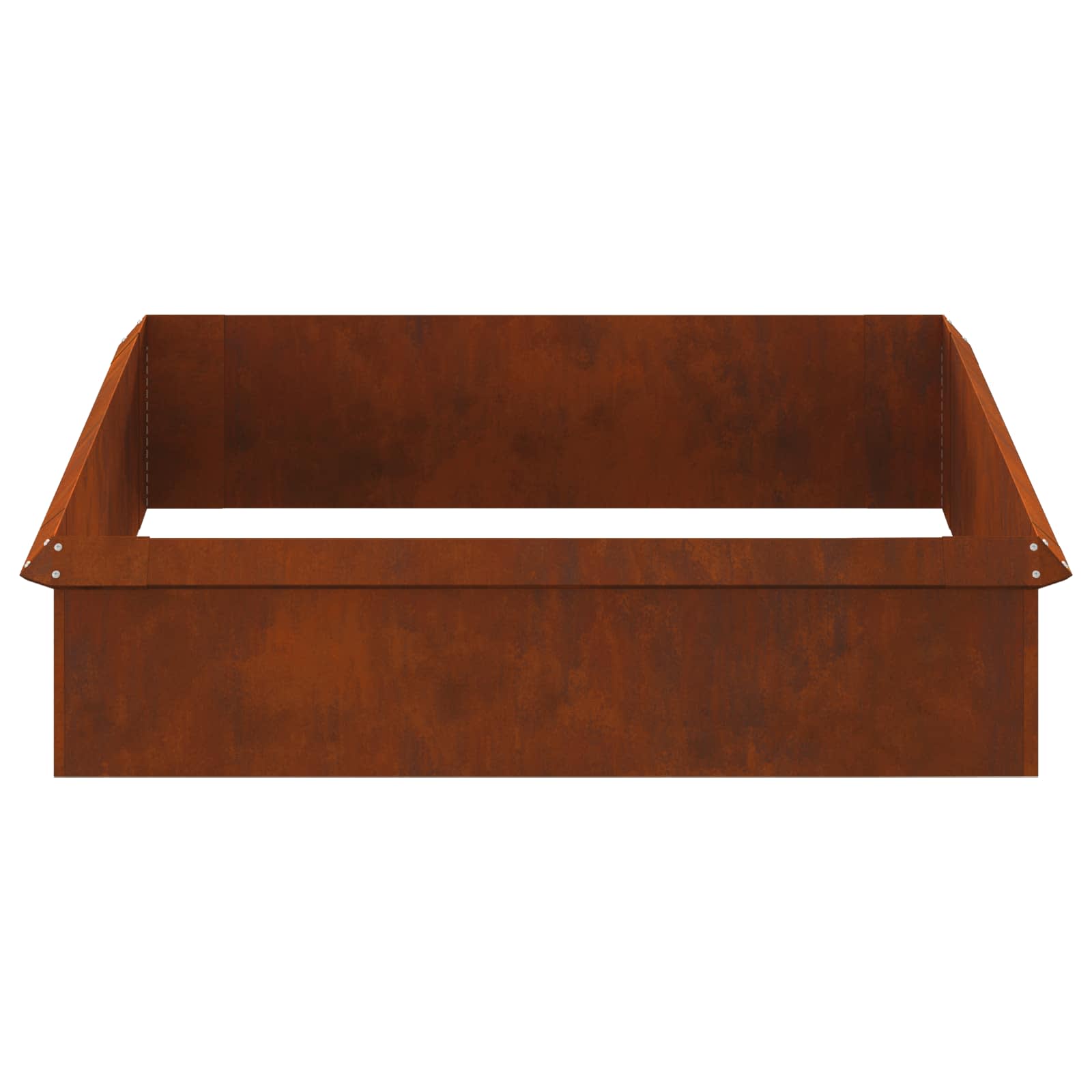 Slakkenhekken 8 st 100 x 3,5 x 25 cm weervast staal Roestig