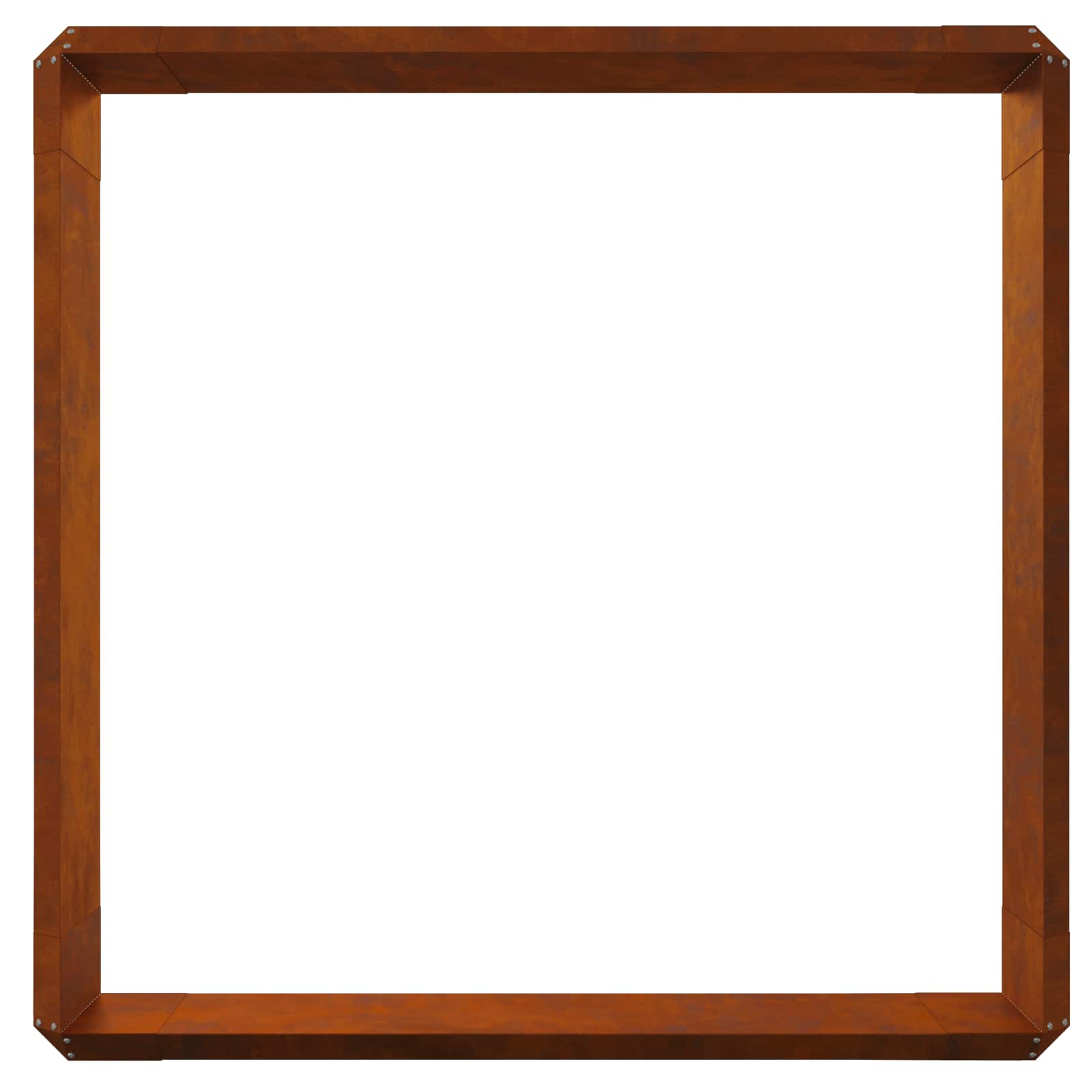 Slakkenhekken 8 st 100 x 3,5 x 25 cm weervast staal Roestig