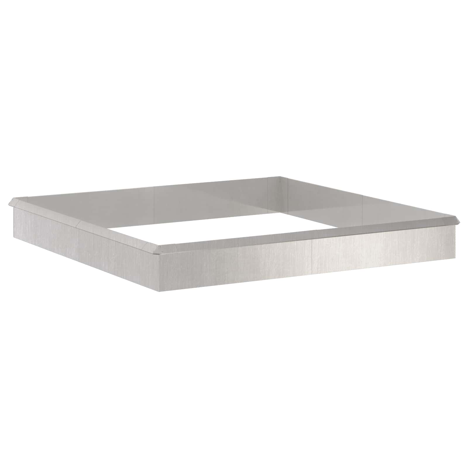 Slakkenhekken 12 st 100 x 3,5 x 25 cm Roestvrij staal Zilver