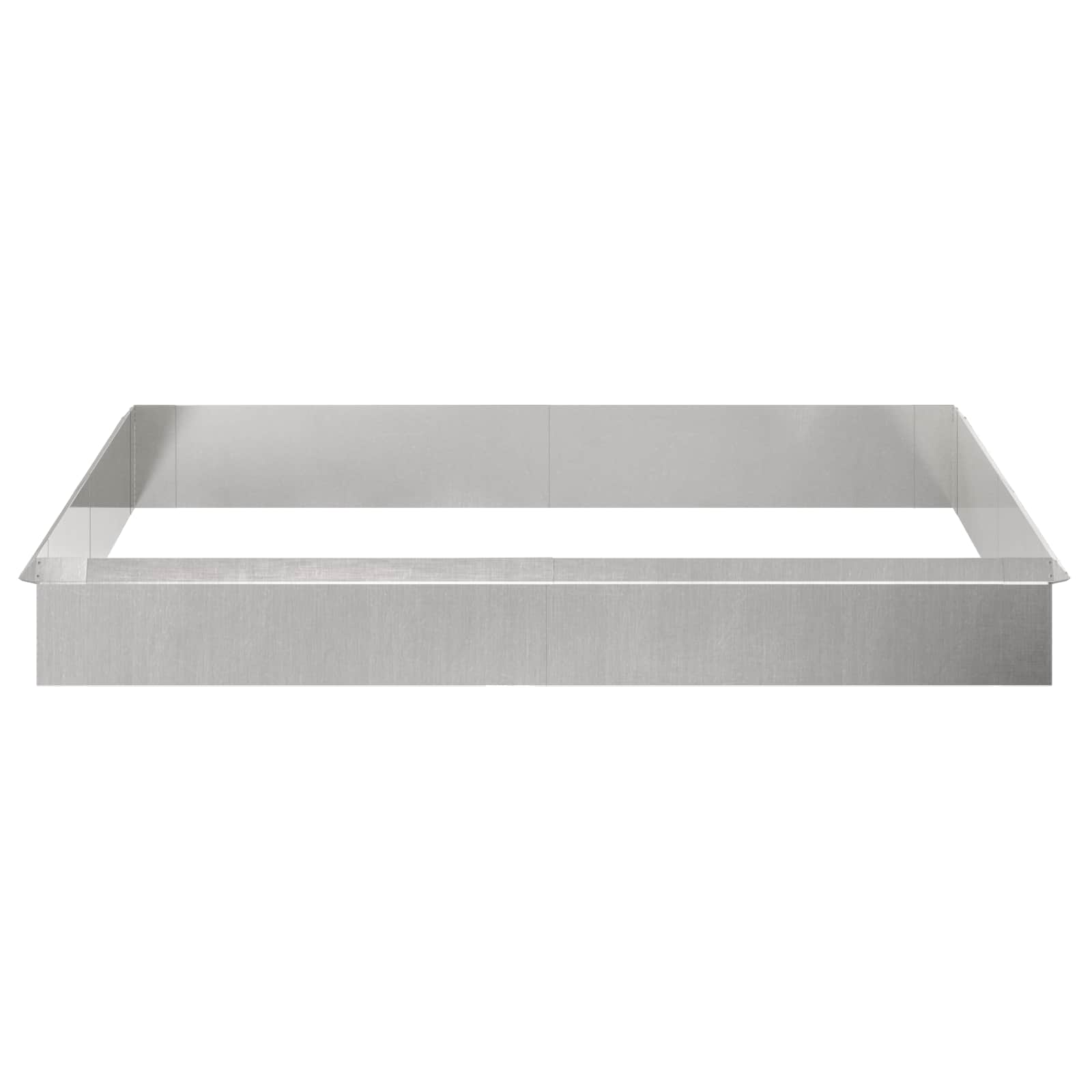 Slakkenhekken 12 st 100 x 3,5 x 25 cm Roestvrij staal Zilver