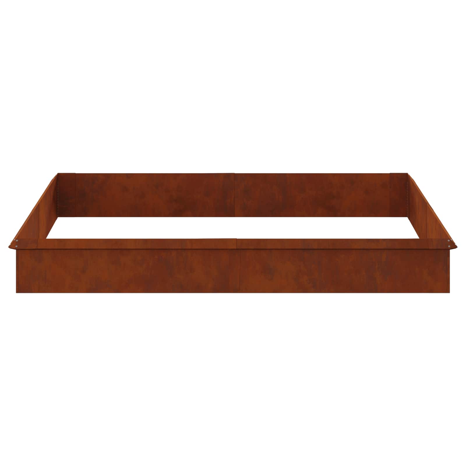 Slakkenhekken 12 st 100 x 3,5 x 25 cm weervast staal Roestig