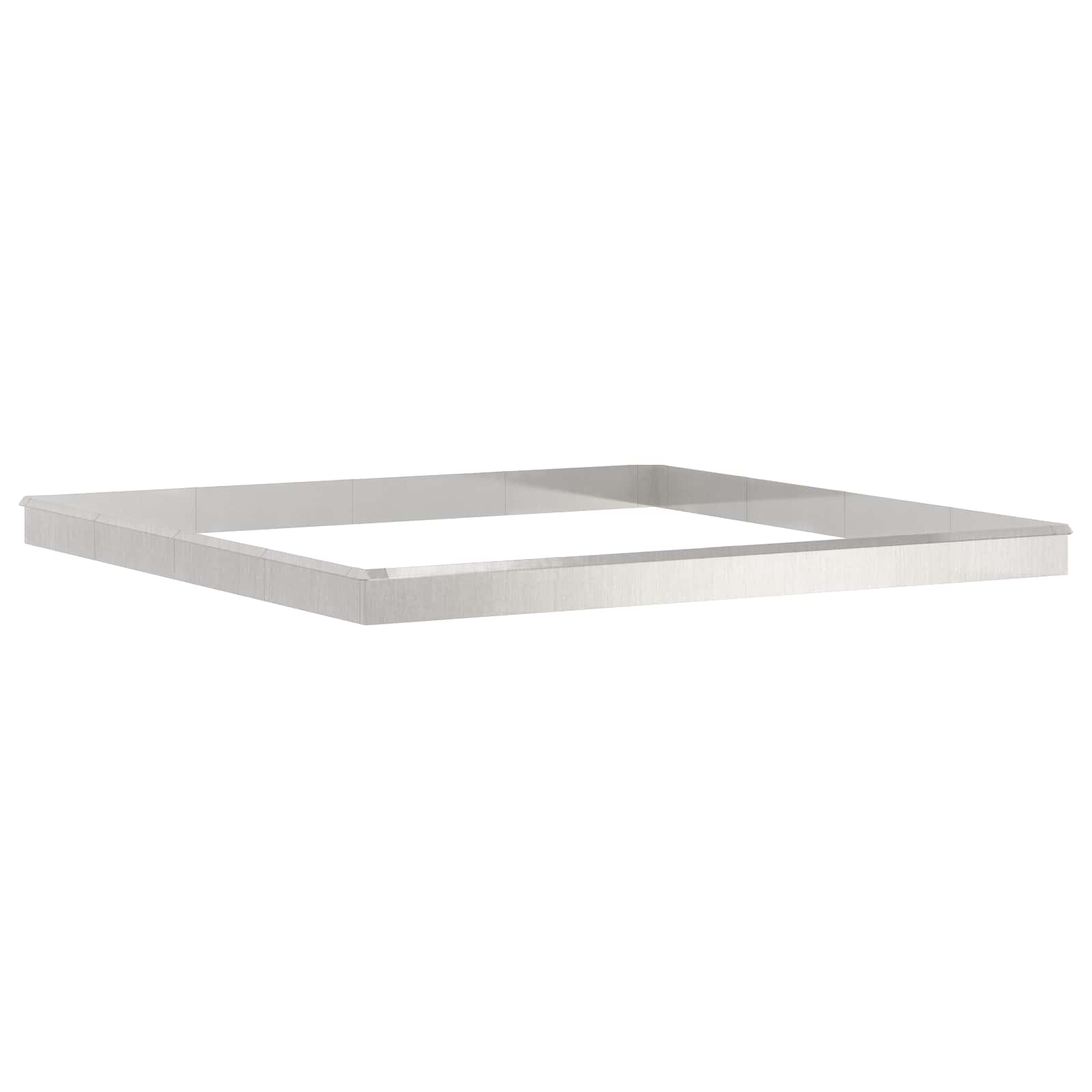 Slakkenhekken 20 st 100 x 3,5 x 25 cm Roestvrij staal Zilver