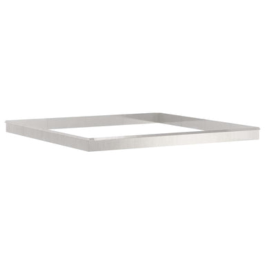 Slakkenhekken 20 st 100 x 3,5 x 25 cm Roestvrij staal Zilver