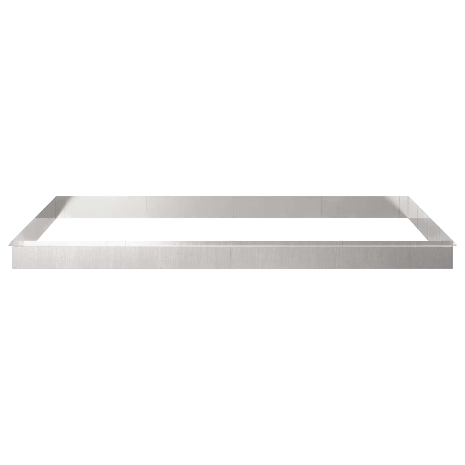 Slakkenhekken 20 st 100 x 3,5 x 25 cm Roestvrij staal Zilver