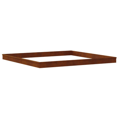 Slakkenhekken 20 st 100 x 3,5 x 25 cm weervast staal Roestig