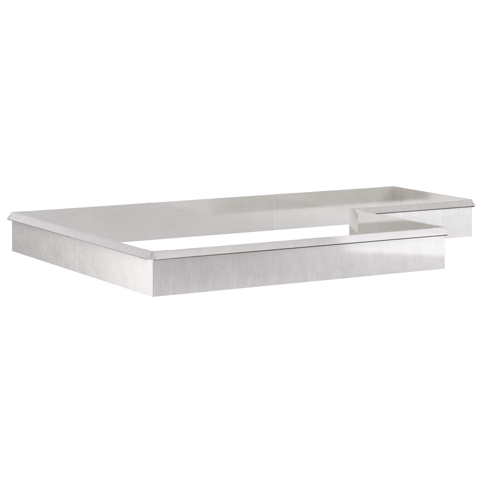 Slakkenhekken 16 st 100 x 3,5 x 25 cm Roestvrij staal Zilver
