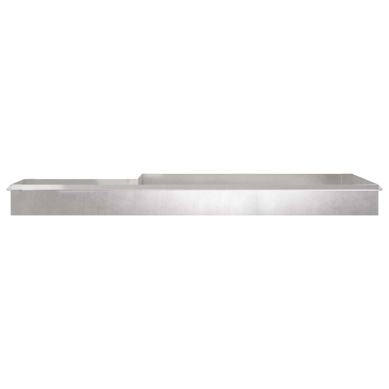 Slakkenhekken 16 st 100 x 3,5 x 25 cm Roestvrij staal Zilver