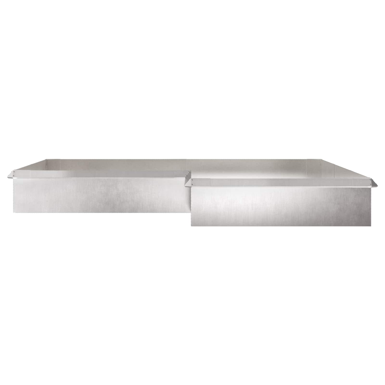 Slakkenhekken 16 st 100 x 3,5 x 25 cm Roestvrij staal Zilver