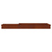 Slakkenhekken 16 st 100 x 3,5 x 25 cm weervast staal Roestig