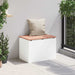 Tuinbank Wit 60 x 40 x 43 cm Staal