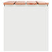 Tuinbank Wit 60 x 40 x 43 cm Staal