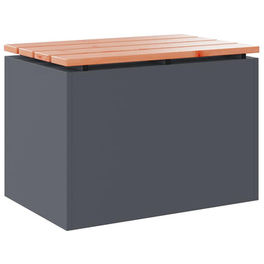 Tuinbank 1-Aantal zitplaatsen 60 x 40 x 43 cm Staal Antraciet