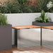 Tuinbank Zilver 60 x 40 x 43 cm Roestvrij staal