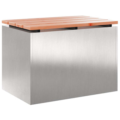 Tuinbank Zilver 60 x 40 x 43 cm Roestvrij staal
