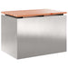 Tuinbank Zilver 60 x 40 x 43 cm Roestvrij staal