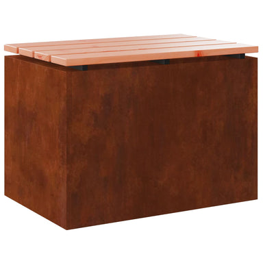 Tuinbank 1 -Seater 60 x 40 x 43 cm Roestig Rechthoekig