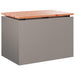 Tuinbank 1 -Seater 60 x 40 x 43 cm Roestig Rechthoekig