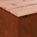 Tuinbank 2 -Seater 80 x 40 x 43 cm Roestig Rechthoekig