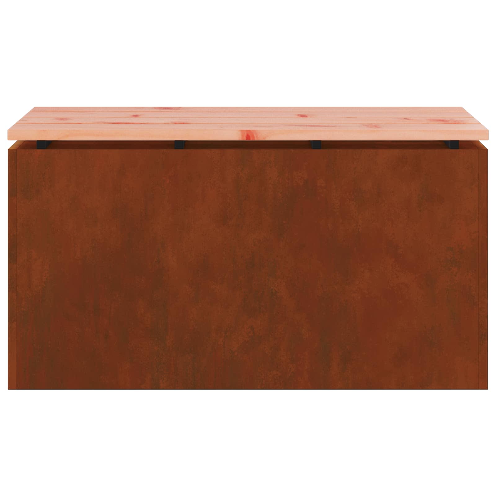 Tuinbank 2 -Seater 80 x 40 x 43 cm Roestig Rechthoekig