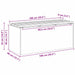Tuinbank Antraciet 100 x 40 x 43 cm Staal
