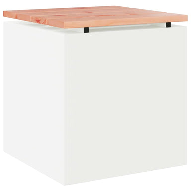 Tuinbank Wit 40 x 40 x 43 cm Staal
