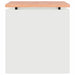 Tuinbank Wit 40 x 40 x 43 cm Staal